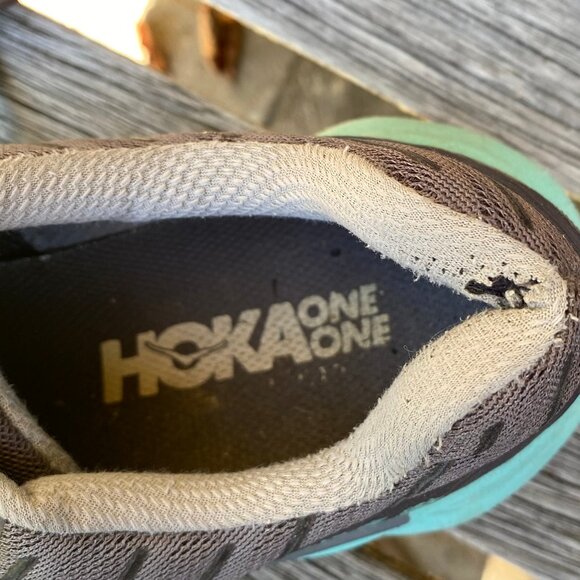 Women's Hoka One One Size 9 Gray and Blue - Picture 4 of 8
